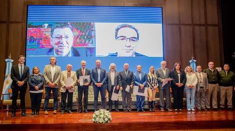 la legislatura conmemoro la reforma constitucional de 1986 con un espacio de dialogo y memoria