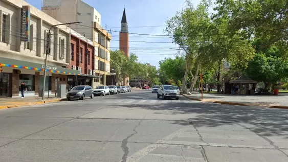 Microcentro de San Juan.-