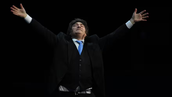 Elpresidente, Javier Milei, participó del Madrid Economic Forum en Madrid.&nbsp;