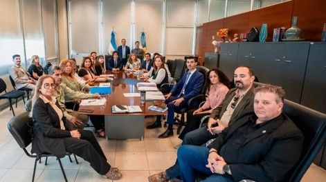 Reunión paritaria docente de diciembre. (archivo)