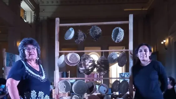 Las artesanas que llevaron un pedacito de Albardón a la meca del arte