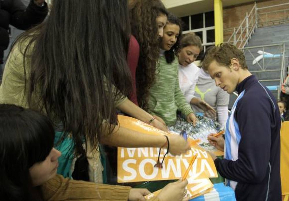 Rodrigo Quiroga, sin valija, se sumó a la Selección