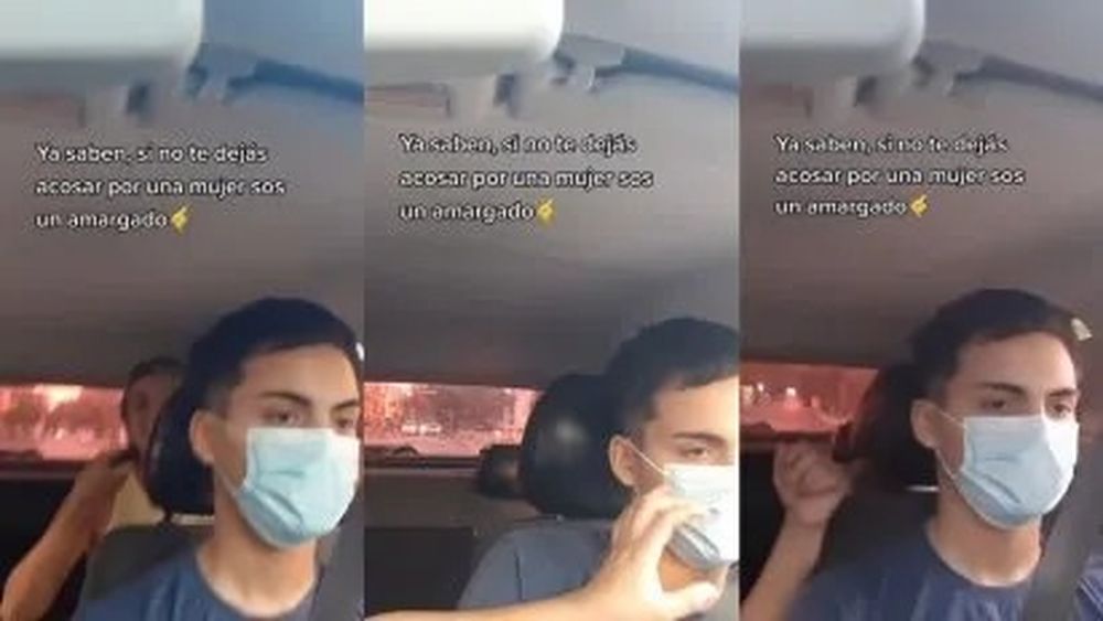 Un taxista denunció el acoso de una pasajera y el video se volvió viral
