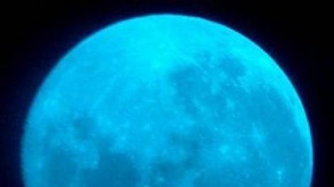 Esta noche, “luna azul”