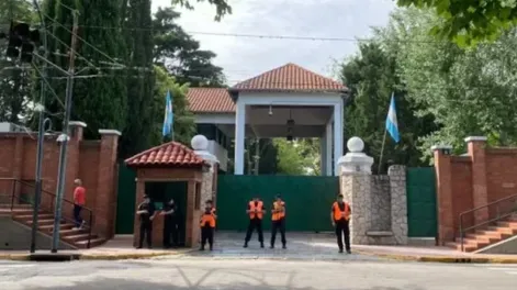 El martes ocurrió el primer episodio en la Residencia Presidencial de Olivos.