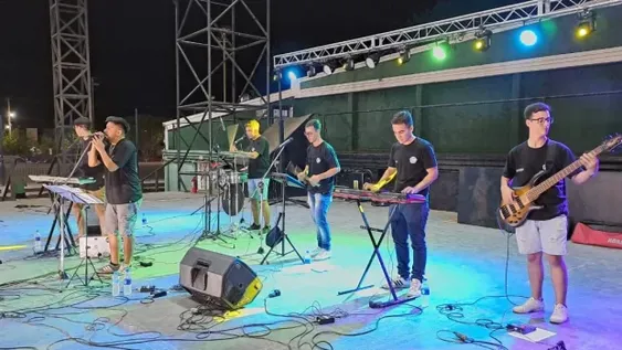 EN CURSO. Los agasajos para las mujeres en Albardón arrancaron el domingo pasado en el Parque Latinoamericano.
