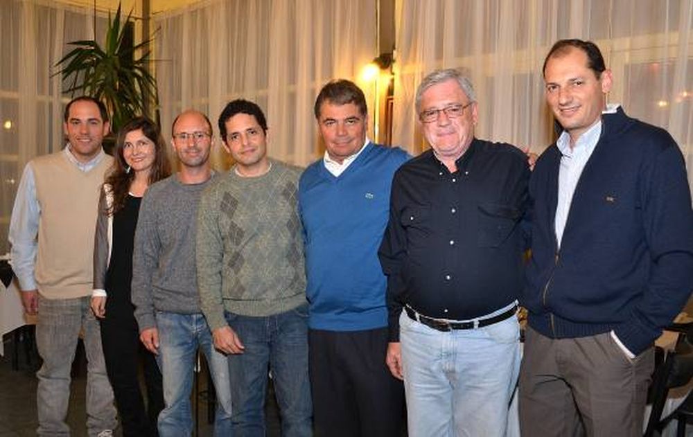 Cena de los veterinarios