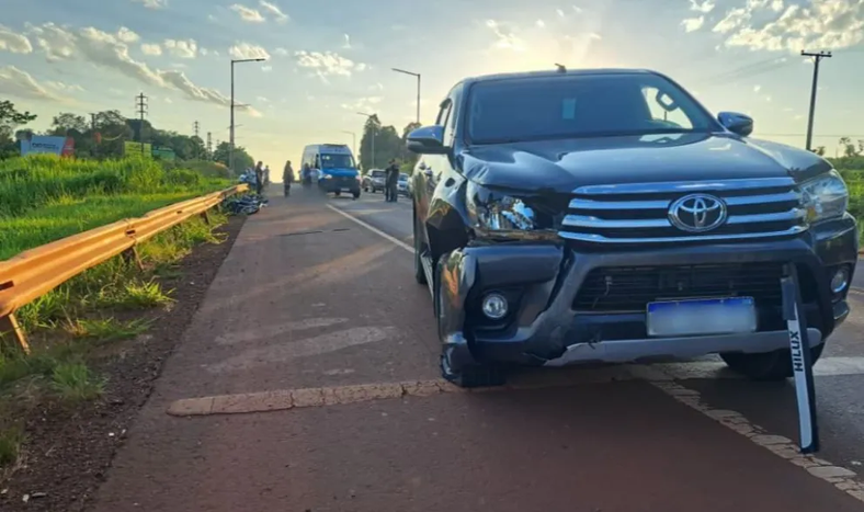 Muerte en un accidente de tránsito.