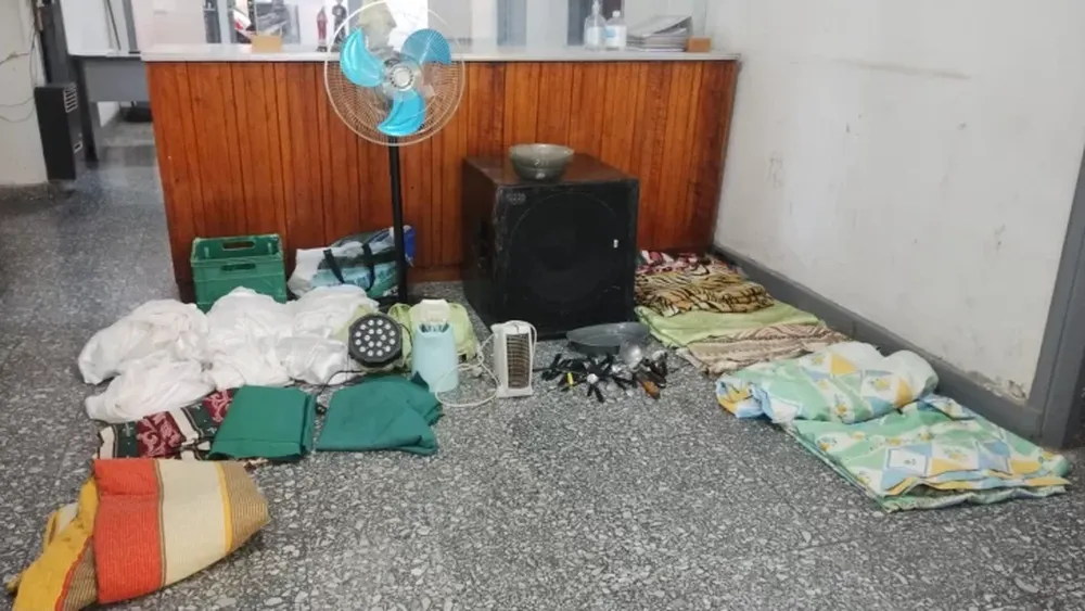 Descubrieron varios objetos robados escondidos en un baldío de Ullum