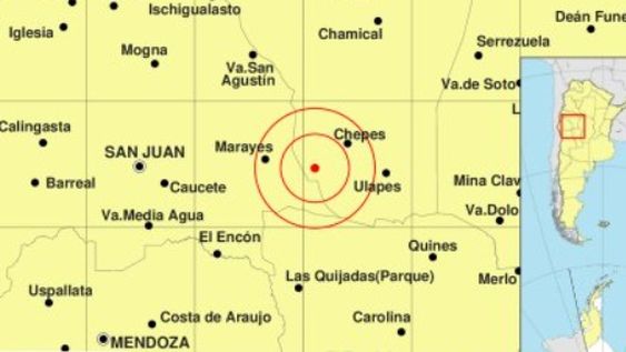 fuerte sismo con epicentro en la rioja, altero la siesta en varios departamentos de san juan