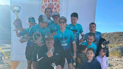 Campeones. El DSCP se quedó con la Copa Scott en la última fecha corrida en el Circuito La Mina.