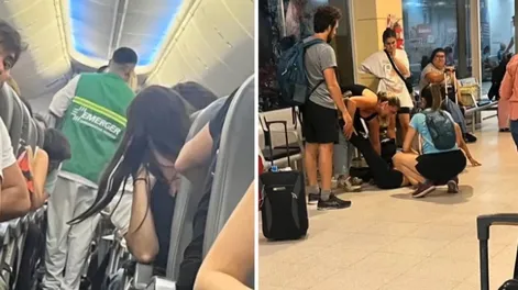 Pánico en un vuelo que tuvo que aterrizar de emergencia por problemas técnicos