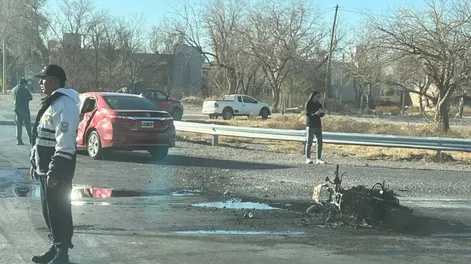 Murió el joven motociclista que había sufrido un brutal choque en Ruta 20: investigan a la conductora del auto