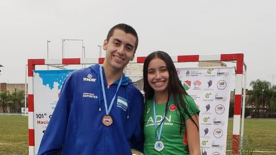 Dos sanjuaninos se subieron al podio en la primer jornada del Nacional de Atletismo