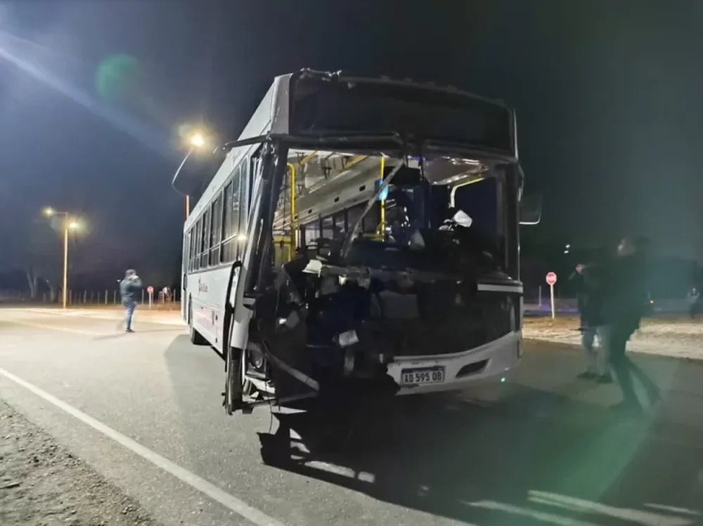 Imágenes exclusivas del siniestro vial entre un colectivo de la Línea 345 y un tren