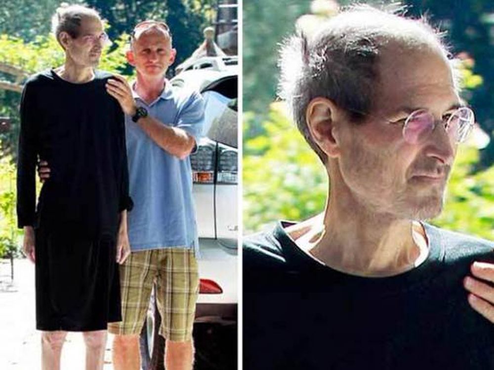 La última foto de Steve Jobs vivo