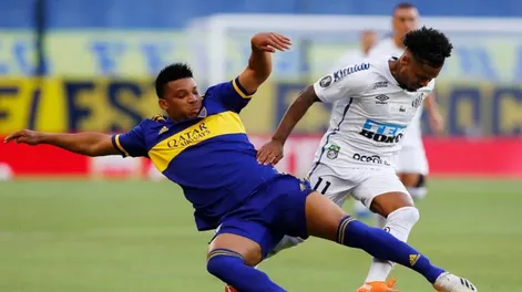 Boca y Santos no se hicieron goles y la clasificación a la final quedó abierta
