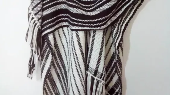 Las artesanías se lucen en Angaco