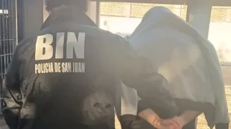 Detuvieron a “El Pelado”, un delincuente con pedido de captura en San Juan