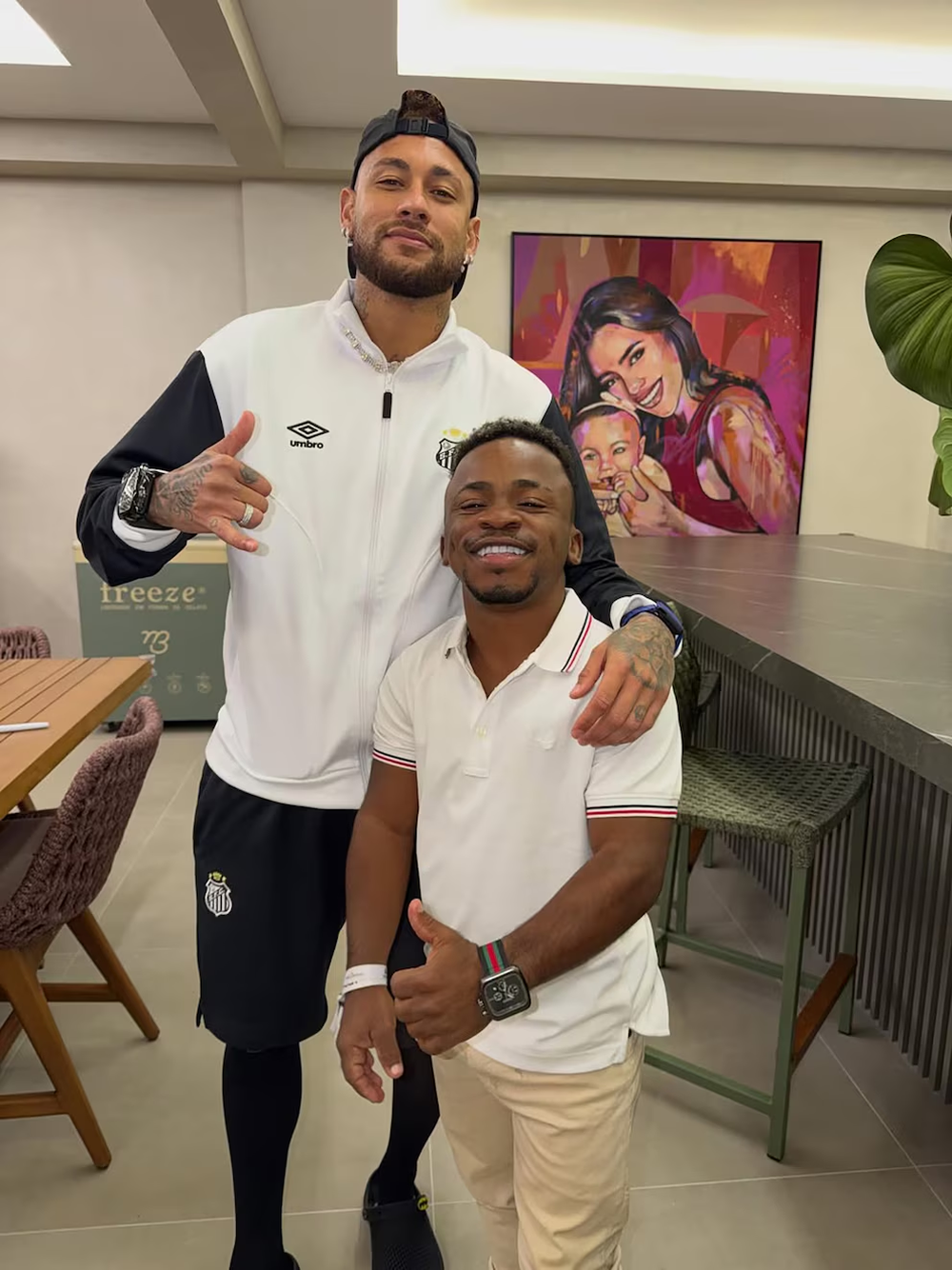 Neymar mostró su mansión y sorprendió a todos.&nbsp;