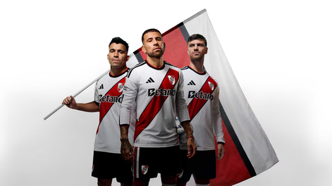 La nueva camiseta de River Plate.