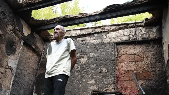 El drama de un jubilado que quedó sin nada por el fuego