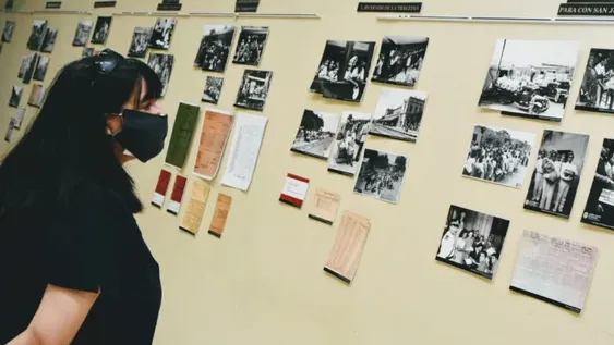 Una muestra y oraciones para recordar el terremoto