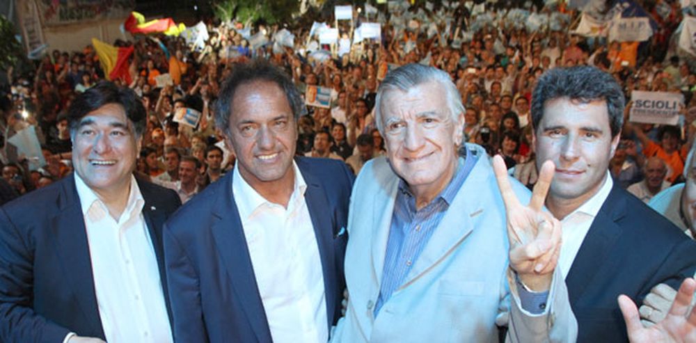 En San Juan, Scioli reiteró cuestionamientos a Macri