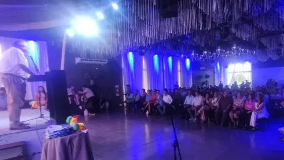 En carrera. Momento de la presentación oficial de la competencia organizada por la Fundación Para el Progreso, en Pocito.