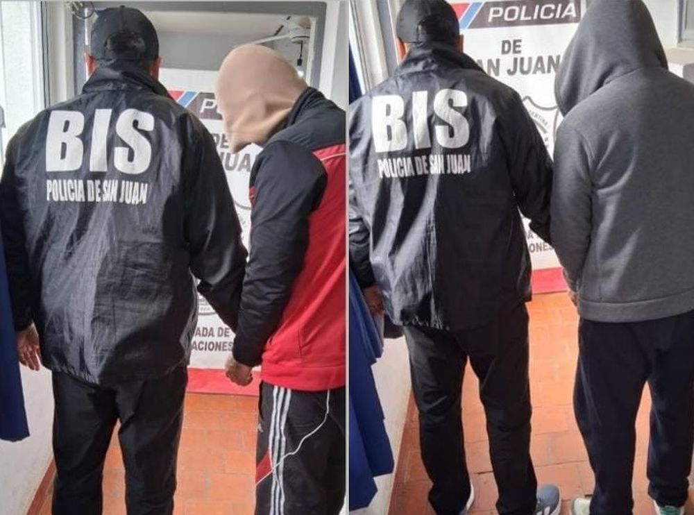 Allanamientos en Rawson: dos detenidos y un auto secuestrado