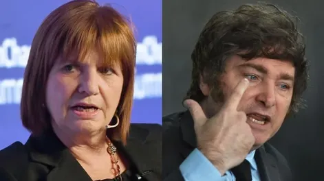 Milei arremetió contra Bullrich y la acusó de “operar con mentiras”