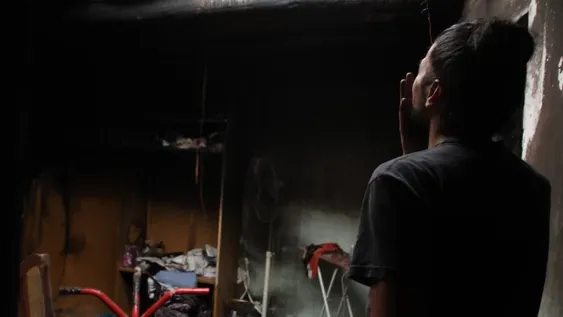 Incendio en Rivadavia: la familia estaba de viaje y perdió todo