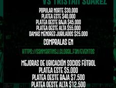 san martin le apunta a tristan suarez y quiere el hilario sanchez a pleno