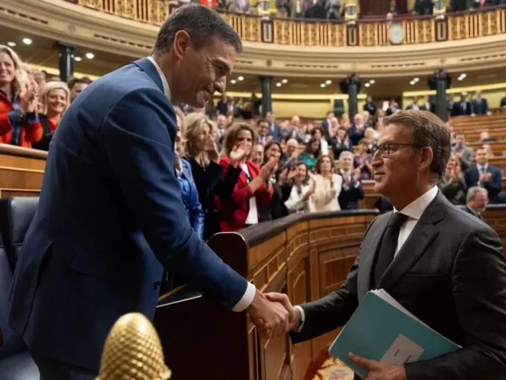 Pedro Sánchez, reelegido presidente del Gobierno de España