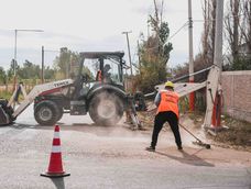 El municipio de Chimbas sigue con los operativos de limpieza y prevención en el departamento
