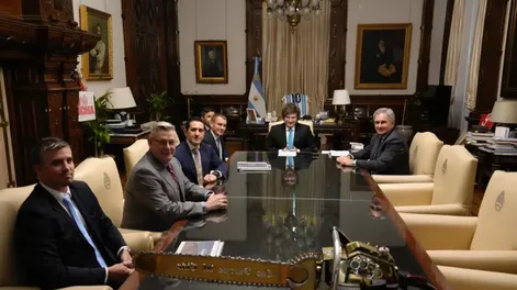 Milei recibió a empresarios del proyecto Vicuña para analizar en depósitos de cobre en San Juan