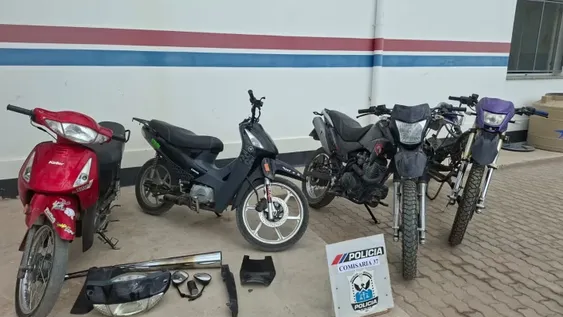 Allanamientos por picadas ilegales terminaron con cuatro motos secuestradas y dos detenidos