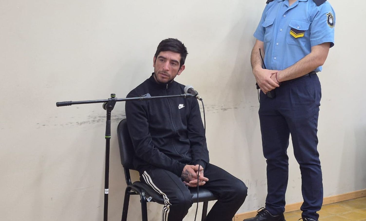 Daniel Sebastián Molina, el imputado por robo y estafa en Rawson.&nbsp;