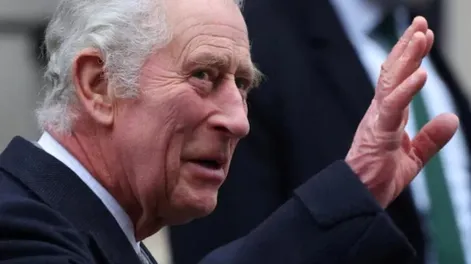 El rey Carlos III apareció por primera vez en público desde que se anunció que tiene cáncer