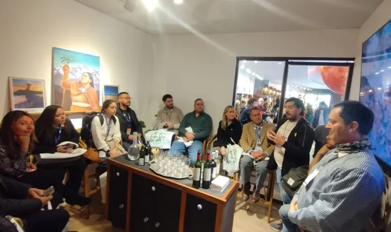 Vinos y aceites de oliva de San Juan llamaron la atención de empresas internacionales