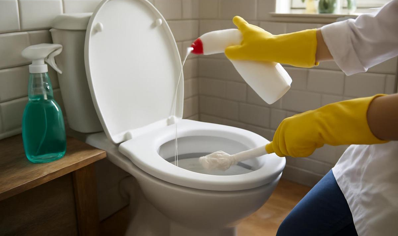 Consejos prácticos para limpiar el inodoro de manera efectiva.