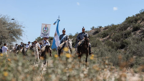 Cabalgata de la Fe a la Difunta Correa: récord de gauchos, buen ritmo y regalo para las agrupaciones, los detalles de la segunda jornada