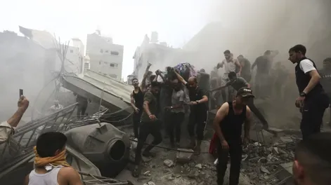 Un bombardeo de Israel mata a otros tres periodistas palestinos en la Franja de Gaza