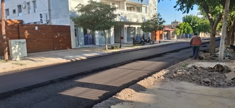 La calle Entre Ríos ya luce renovada