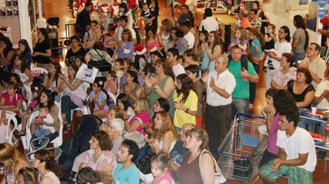 Desfile en Walmart