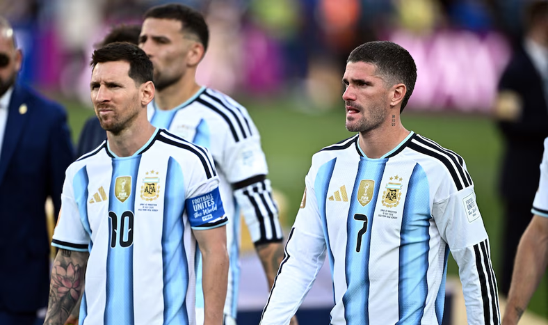 Instalaron conspiraciones infundadas: el contundente posteo de Rodrigo De Paul tras la derrota de Argentina