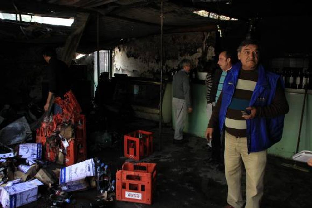 Ardió una conocida parrilla
