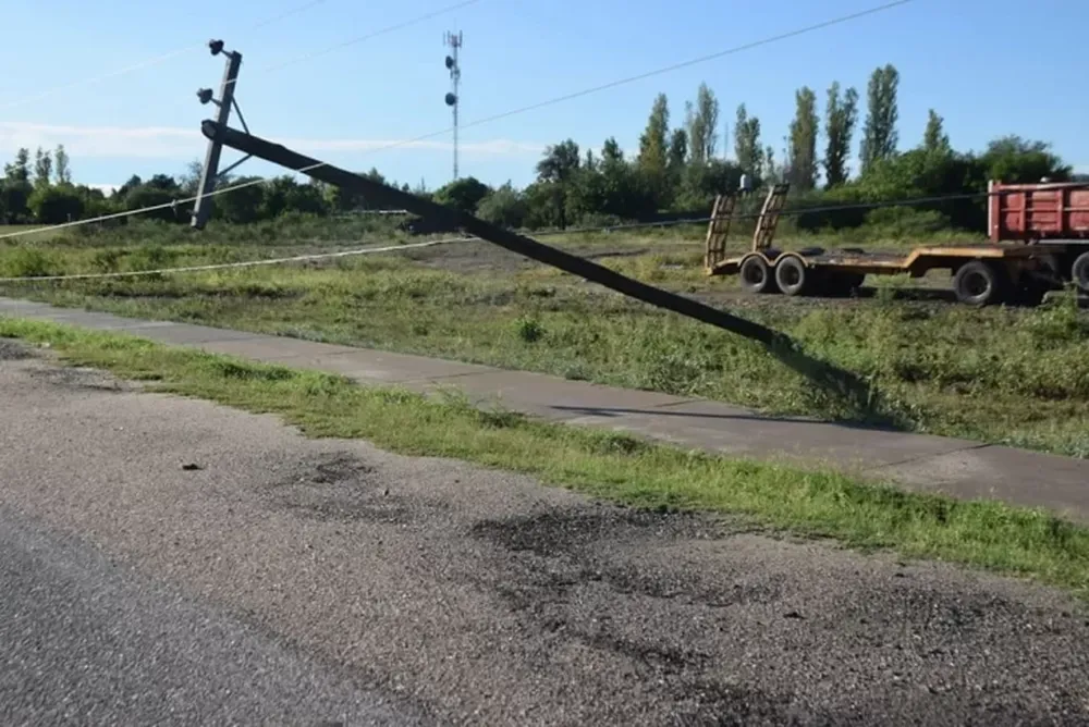 Por inclemencias climáticas, hay problemas en Valle Fértil con el servicio de luz