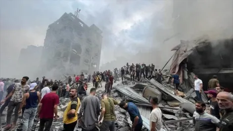 Sube a más de 8.500 la cifra de palestinos muertos en Gaza en bombardeos israelíes