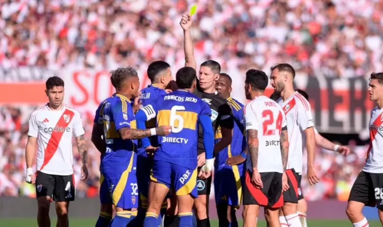 Ramírez fue el árbitro en el partido disputado en el Monumental en abril de este año.